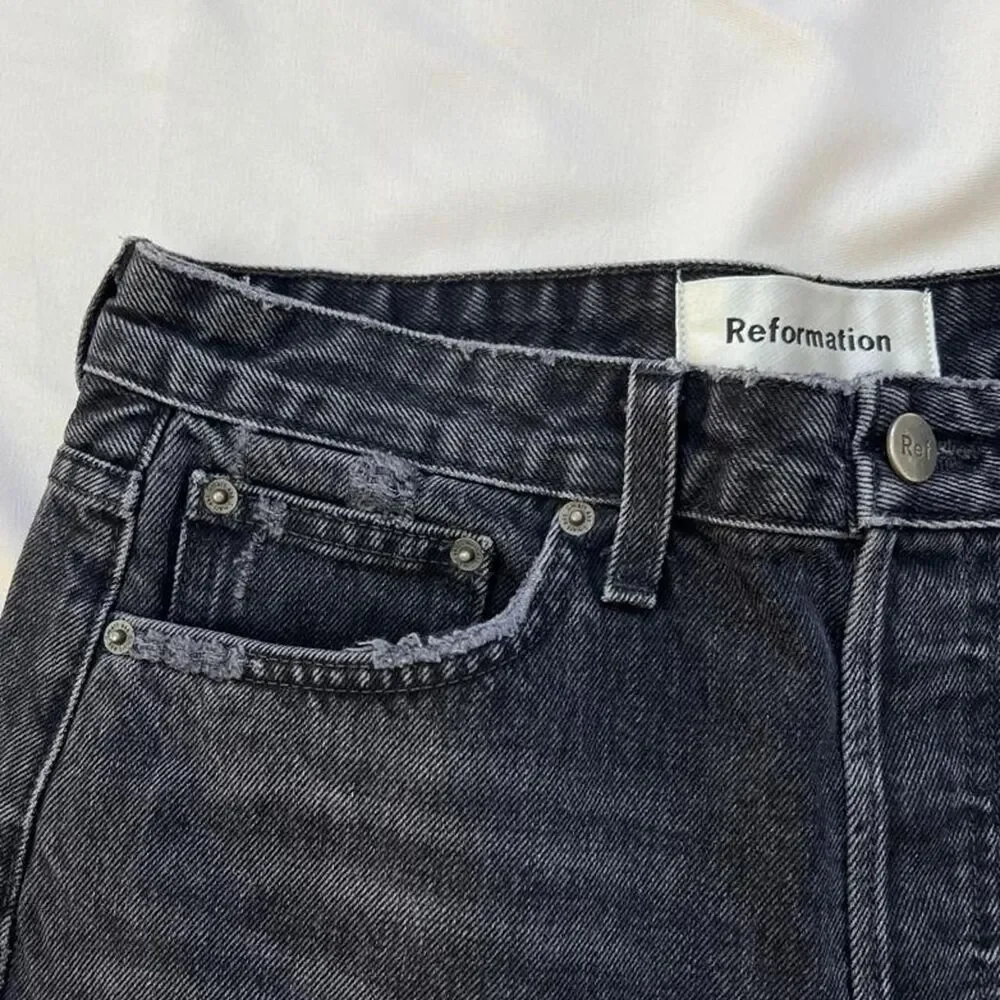 Reformation Women's Black Shorts